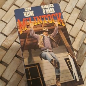 John Wayne McLintock VHS